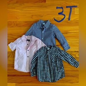 Boy shirts 3T. Edgehill collection, Children’s Place and Lindex